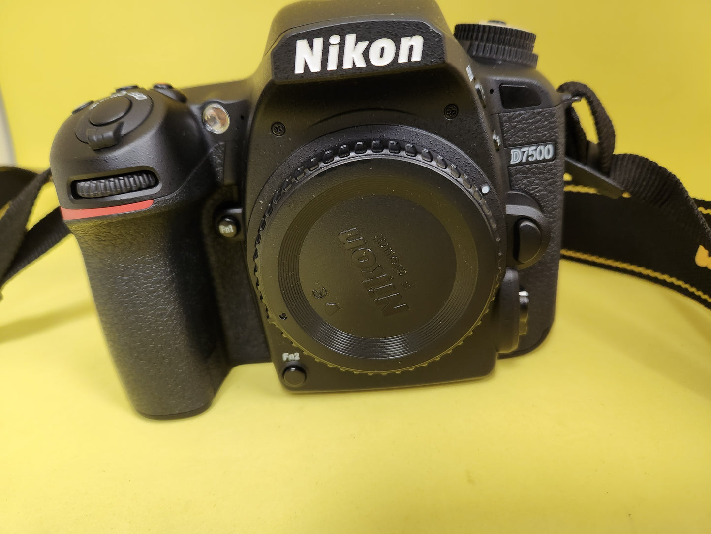 Nikon D7500  used only once shutter account 79 only body