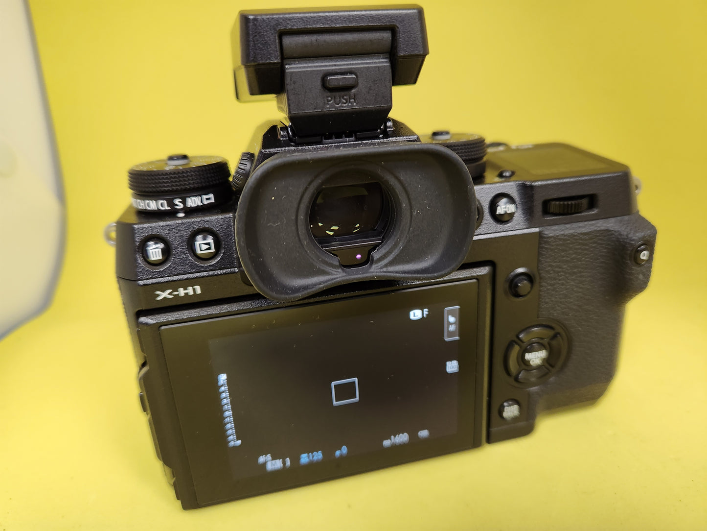 Fujifilm X-H1 body with flash light Fujifilm EF-X8 used