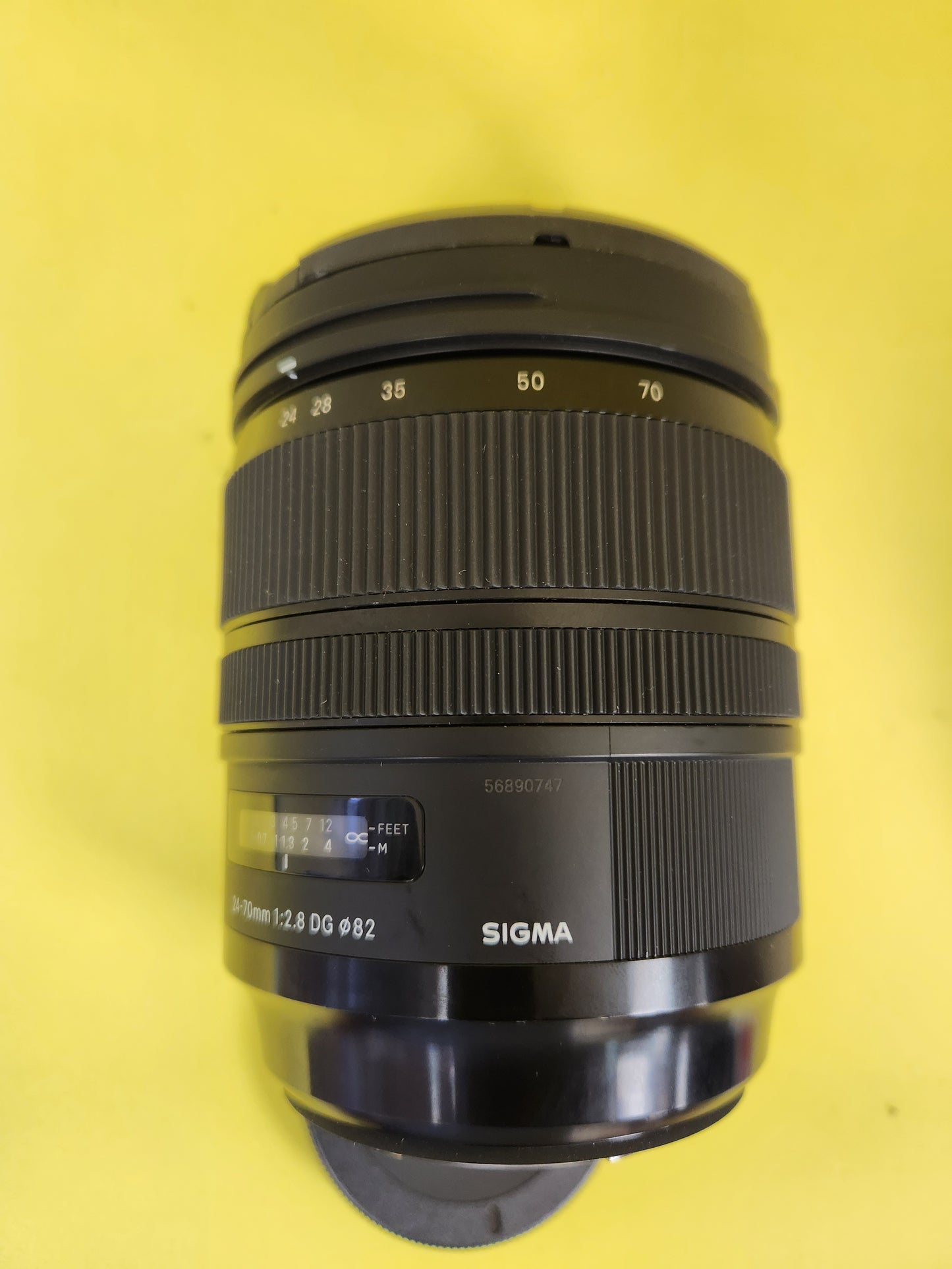 Sigma lens 24-70mm f2.8 DG OS HSM ART-canon fit used