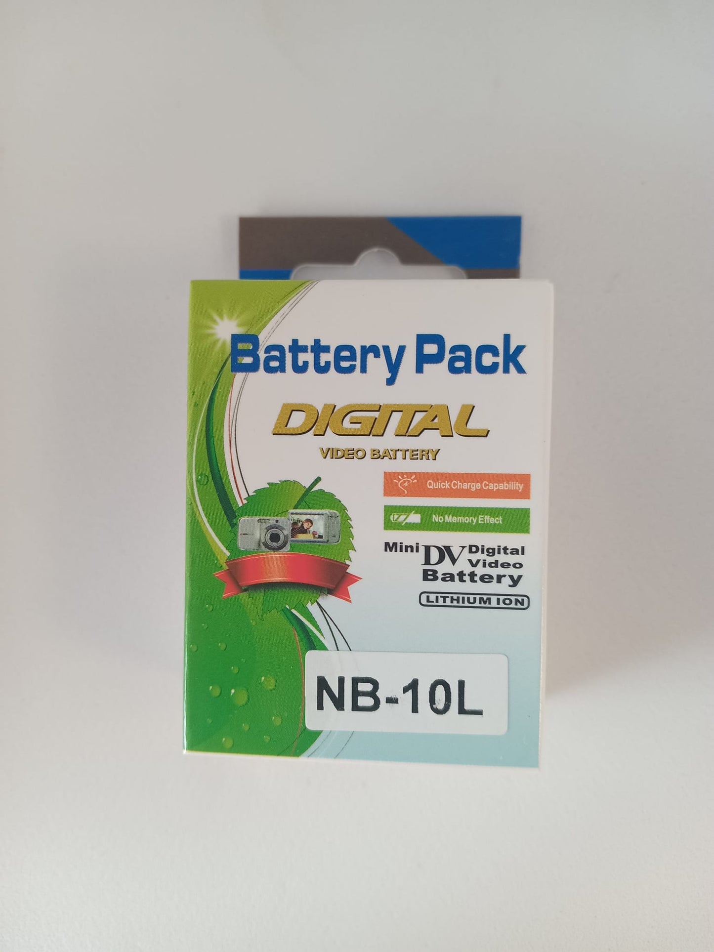 Digital video camera battery for NB-10L