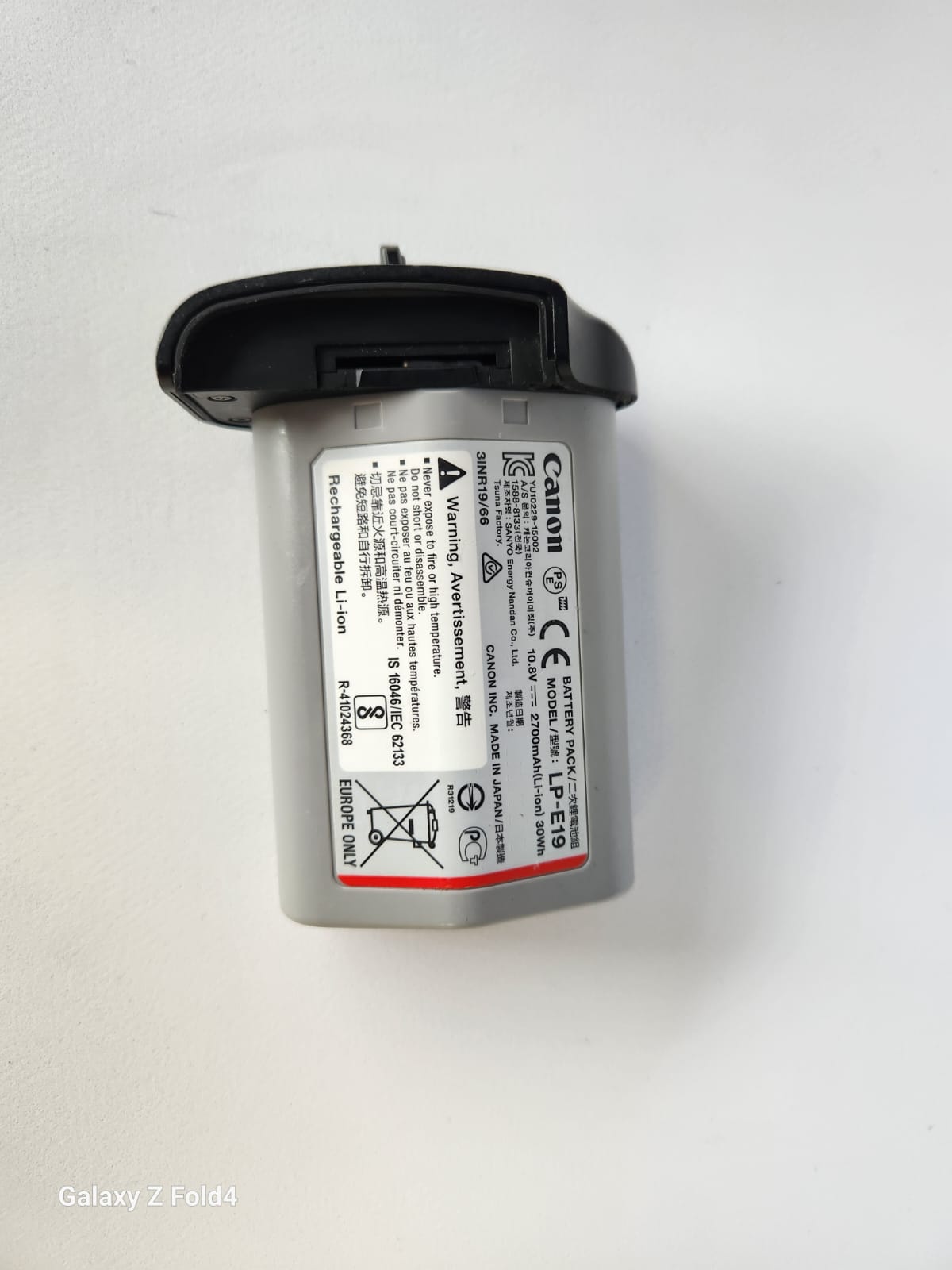 Used Canon LP-E19 Battery 9 (USED)