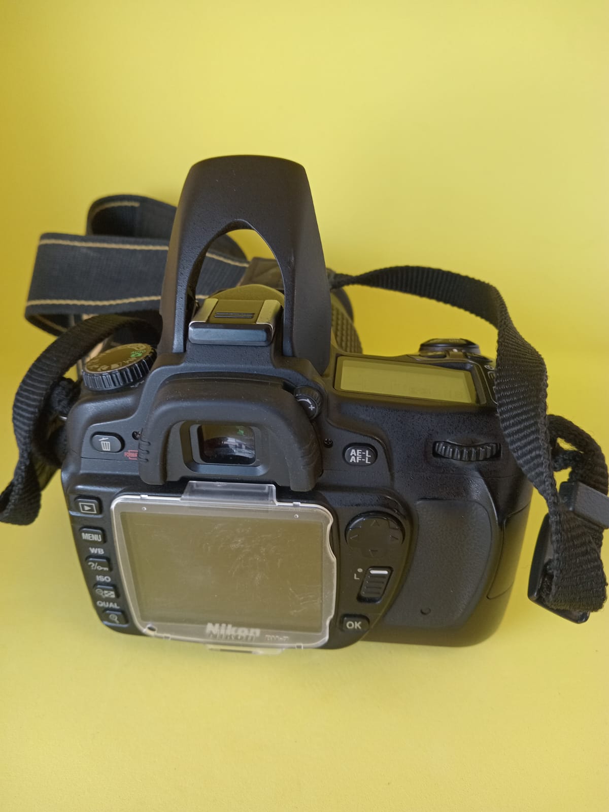 NIKON D80 with lens 55-200mm