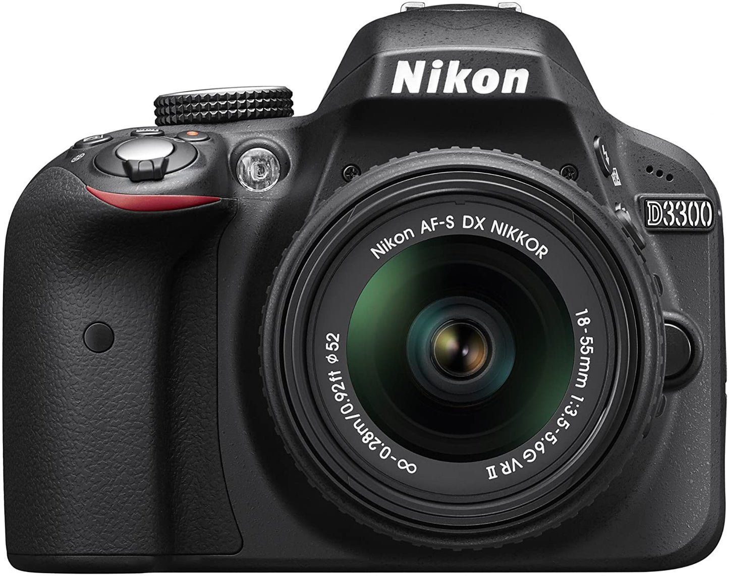 Nikon D3300 CAMERA 24.2 MP CMOS Digital SLR with Auto Focus-S DX Nikkor 18-55mm f/3.5-5.6G VR II Zoom Lens (Black) (used)
