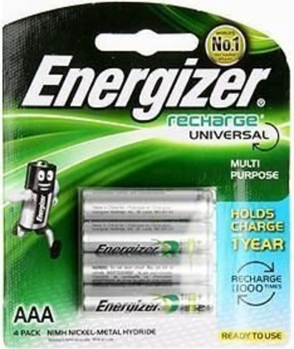 Energizer Rechargeable 4 x AAA (700mAh) (Accessories)