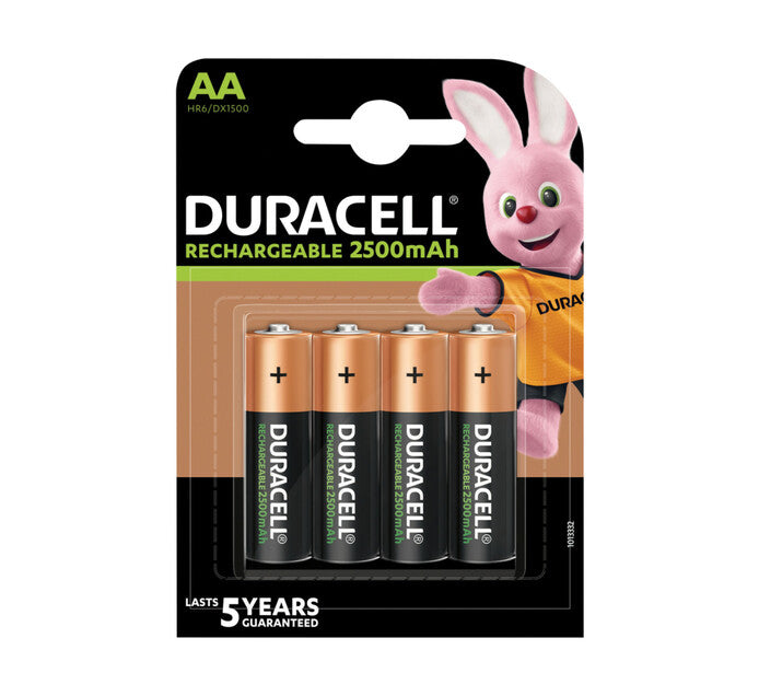 Rechargeable Batteries Duracell 4-Pack (Accessories) – Lucky Tech ...