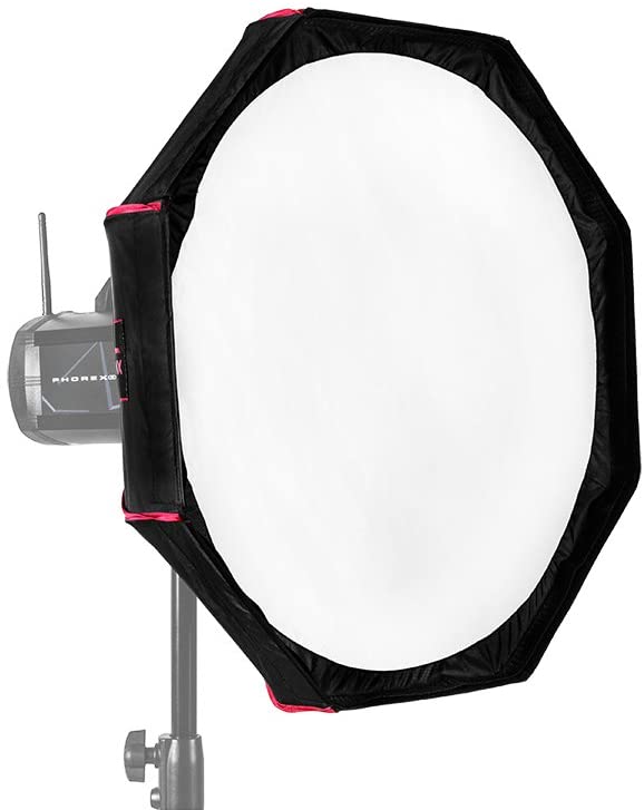 Jinbei Foldable BD 60 Beauty Dish Light Softbox 60 cm Silver For Portys and Studio Flash