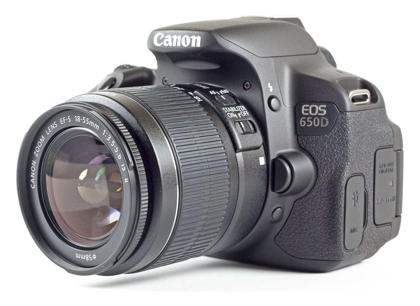 Canon EOS 650D Digital SLR Camera - Black (used)
