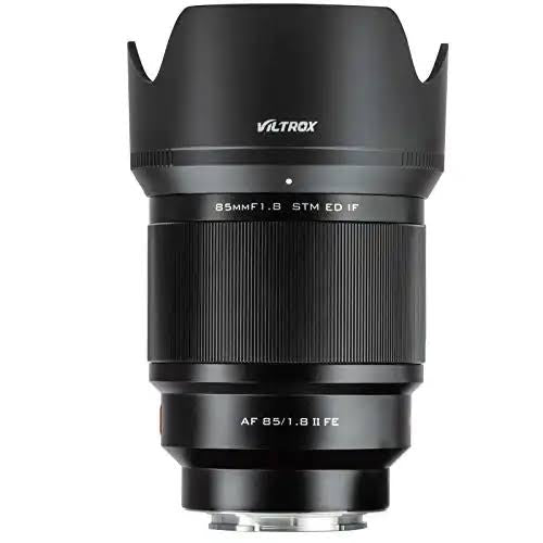 Viltrox 85mm f/1.8 II Auto Focus Prime Lens-Sony E-mount Full Frame Cameras (used)