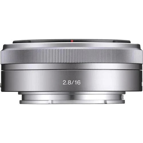Sony E 16mm f/2.8 Lens (Silver) Used