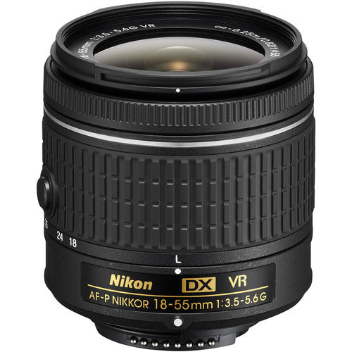 Nikon AF-P DX NIKKOR 18-55mm f/3.5-5.6G VR Lense (NEW)