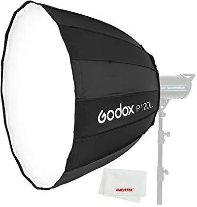 Godox P120L120cm Deep Parabolic Light Soft Box with Bowens Mount