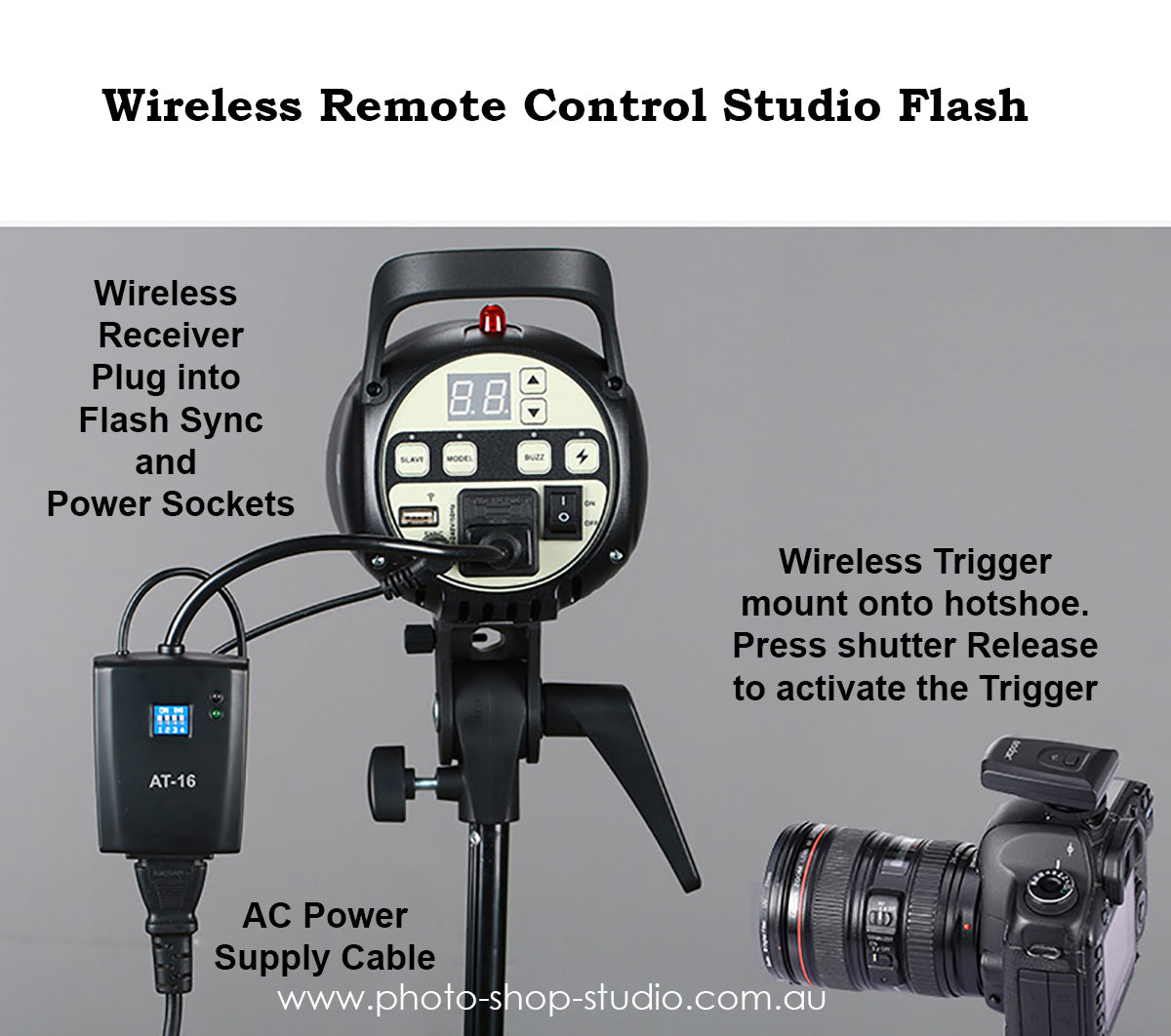 Godox AT-16 Studio Light Flash Trigger