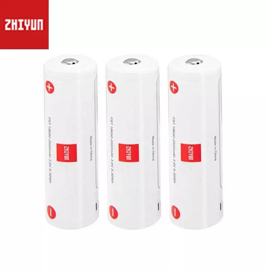 zhiyun 3PCS 2PCS Original 18650 2600mAh Lipo Battery for Zhiyun Crane 2 / Crane 3 Stabilizer Gimbal Spare Parts Accessories